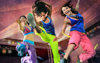 ElterSports Grünwald Fitness Kurse Tanzen Zumba Ausdauer Fettverbrennung Kursspecial Zumba Team Teach mit Heri und Anai