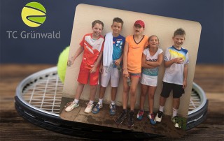 TC Gruenwald Bild mit Foto U12 Juli2016 News