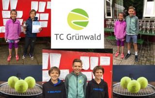 TC Gruenwald Bezirksmeisterschaften Collage
