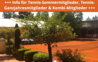 ElterSports Eröffnung Tennis Freiplätze 11. Mai