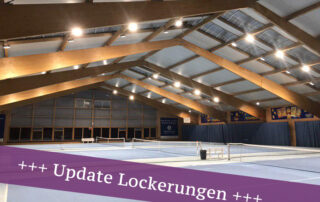 ElterSports Tennis Corona Covid Weitere Lockerungen