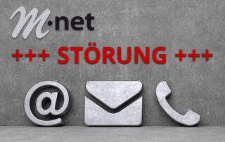 ElterSports nicht erreichbar m-net Telefonstörung September 22