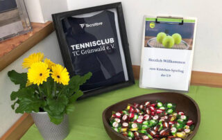 TC Grünwald ElterSports Tennis Trainingsauftakt Kinder-Jugendteams Kästchenturnier U10