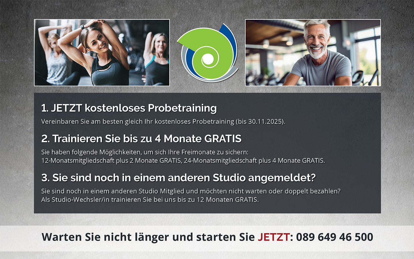 ElterSports Herbstaktion 2025 2 ElterSports Grünwald Fitness Tennis Aktion Neukunden Herbst 2025